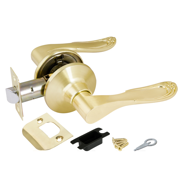 Ручка Punto (Пунто) защелка DK630 SB-PS (6030 SB-P) (без фик.) мат.золото https://www.tlock.ru/photo_bank/34695_01.jpg